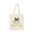 Tote Bag — Metamorfosis del Alma Butterfly Canvas Tote (Spanish Inspirational Quote)